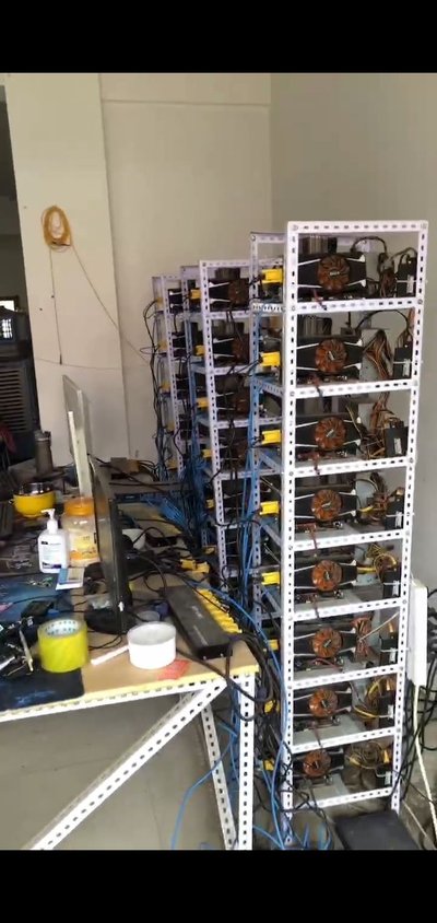 Eco-friendly cryptocurrency mining farm using renewable energy