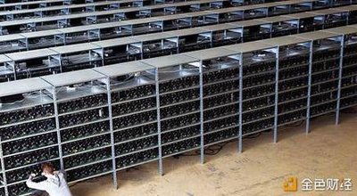 An expansive mining farm showcasing rows of hosted rigs, emphasizing the reliability and scale needed for Ethereum mining