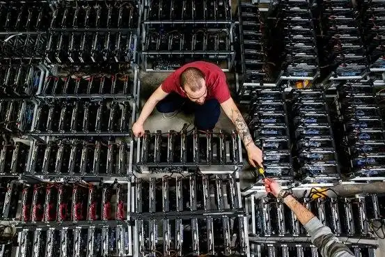 Modern Cryptocurrency Mining Farm Utilizing Dynamic Reward Systems